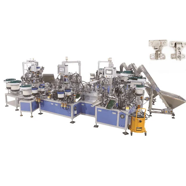 Automatic Hydraulic Hinge Cabinet Damped Concealed Hinge Assembly Machine Hinge Production Line — image 5
