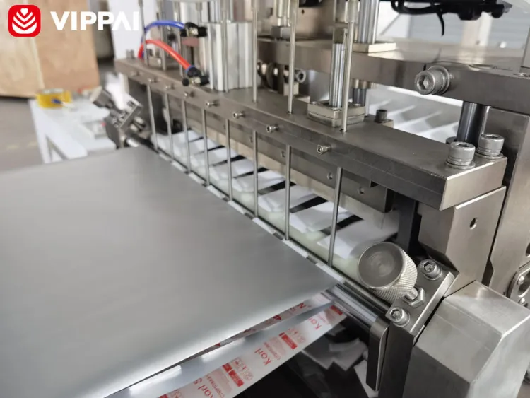 VIPPAI Great Manufactured Cosmetic Alcohol Pad Cotton Pad Making Packing Machine Production Line — image 5