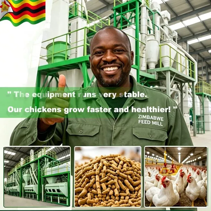 RICHI Soybean Meal Chicken Feed Pellet Plant Production Unit- Automatic Hen Poultry Food Process Line Plant in Zimbabwe — image 5