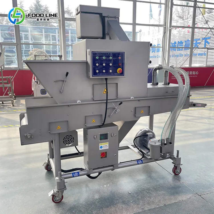 Automatic Food Product Flour Breadcrumb Coating Processing Breading Machine — image 4