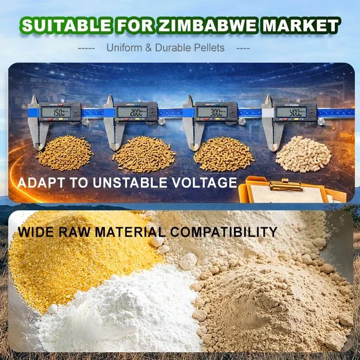 RICHI Soybean Meal Chicken Feed Pellet Plant Production Unit- Automatic Hen Poultry Food Process Line Plant in Zimbabwe — image 6