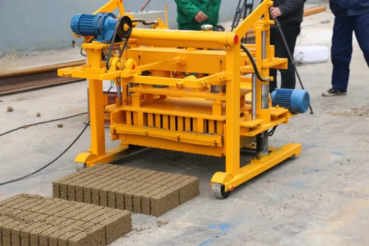 Mobile Diesel Concrete Hollow Block Brick Making Machine Manual Block Making Machine — image 5