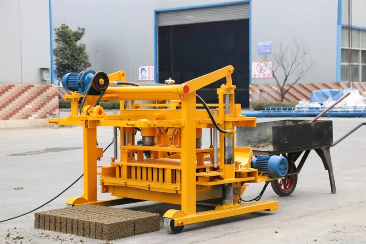 Mobile Diesel Concrete Hollow Block Brick Making Machine Manual Block Making Machine — image 6