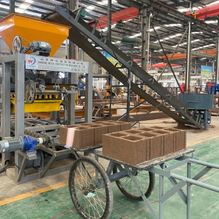 QTJ4-40 Concrete Hollow Block Making Machine Fully Automatic Brick Production Line with Sand Processing Easy to Operate — image 5