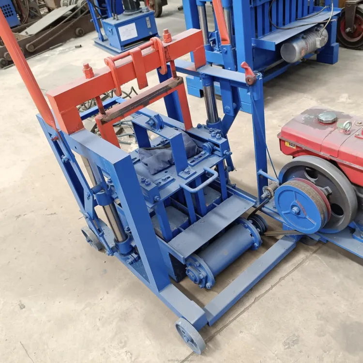 Automatic Brick Making Machine Portable Compact Equipment for Small Home Construction Projects with Easy Operation — image 4