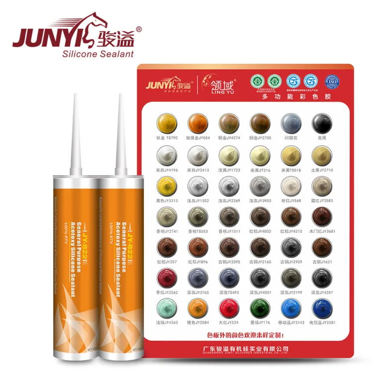 One-Part General Purpose 300Ml Waterproof Construction Acetoxy Cure Adhesives Silicone Sealant — image 2
