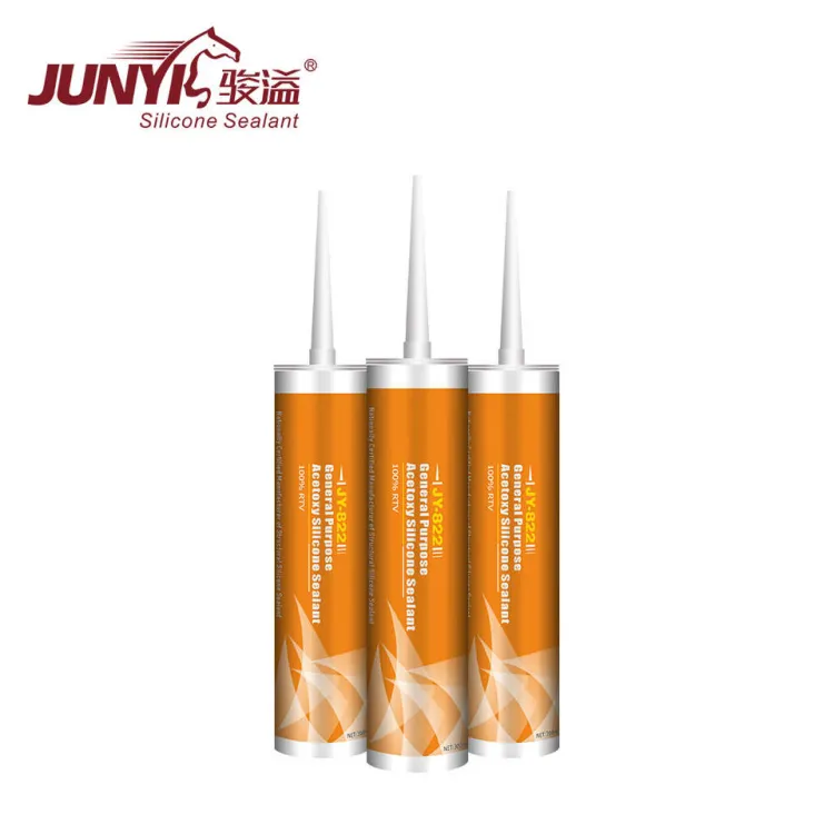 One-Part General Purpose 300Ml Waterproof Construction Acetoxy Cure Adhesives Silicone Sealant — image 3