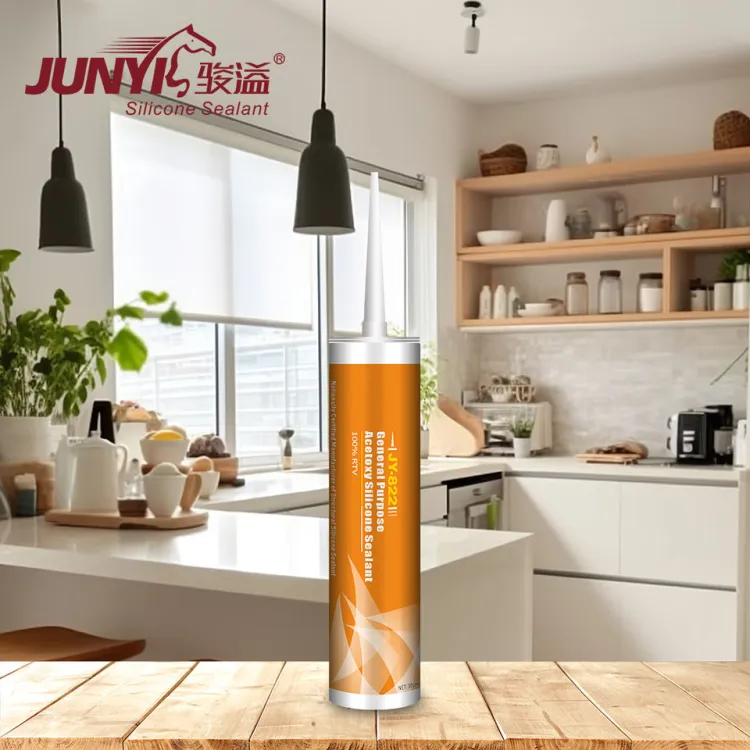 One-Part General Purpose 300Ml Waterproof Construction Acetoxy Cure Adhesives Silicone Sealant — image 4