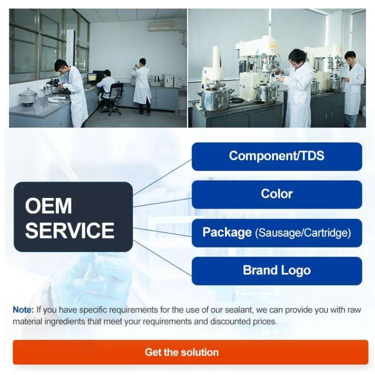 One-Part General Purpose 300Ml Waterproof Construction Acetoxy Cure Adhesives Silicone Sealant — image 6