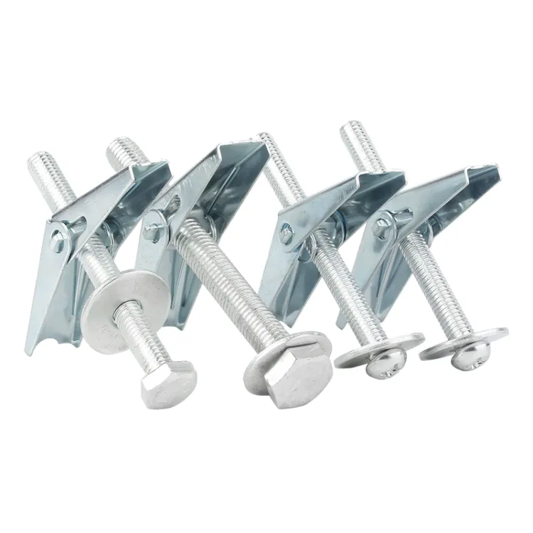M4 M5 M6 M8 M10 Steel Galvanized Butterfly Screw Anchor Spring Toggle Bolt for Hollow Walls — image 3