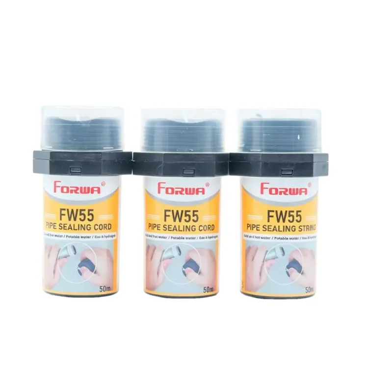FW55 Permanent Thread Sealing Cord 50m Reusable Pipe Thread Sealant Line For Water Gas Pipeline Leak Repair — image 2