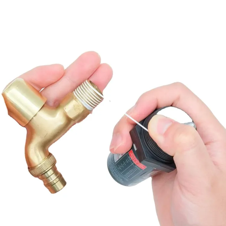 FW55 Permanent Thread Sealing Cord 50m Reusable Pipe Thread Sealant Line For Water Gas Pipeline Leak Repair — image 3