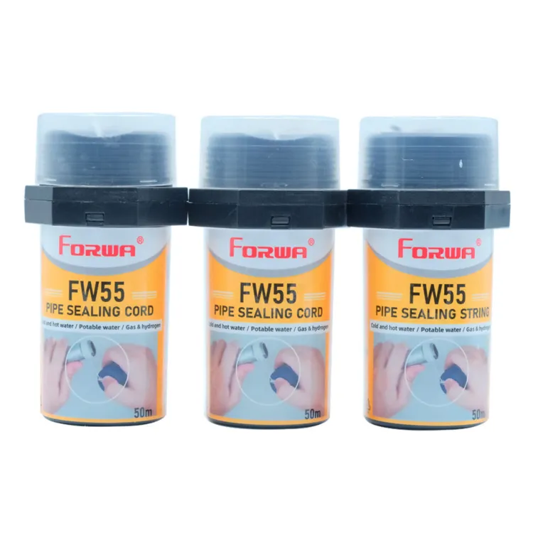 FW55 Permanent Thread Sealing Cord 50m Reusable Pipe Thread Sealant Line For Water Gas Pipeline Leak Repair — image 5