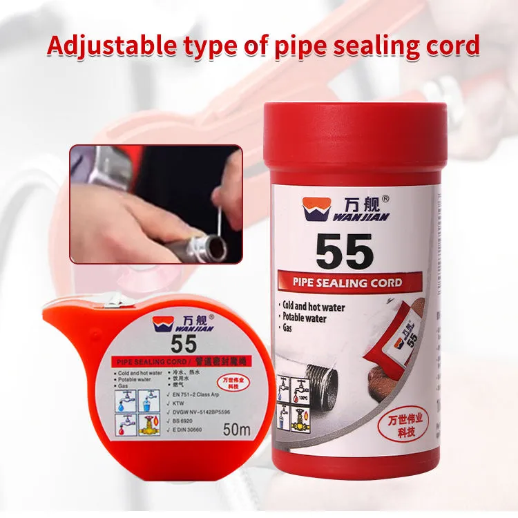 PTFE White Thread Sealant Tape Pipe Sealing Cord for Sealing Threaded Connection — image 5