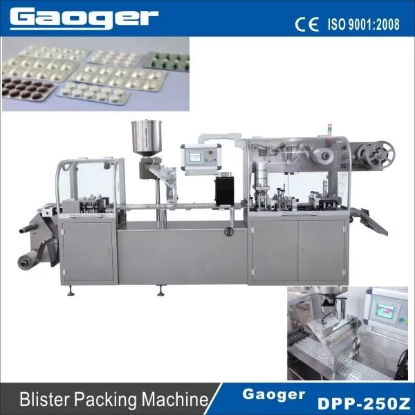 DPP-260Z Automatic Tablet/ Capsule/Gum /candy Blister Packing Machine Alu-PVC Alu-Alu — image 4