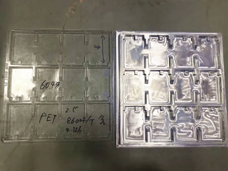 Small PV/PET/PP/PS/ABS Blister Tray Thermoforming Machine — image 2