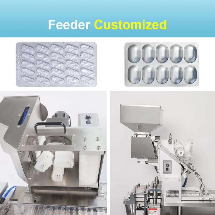 DPP-90R Electric Automatic Mini Flat Plate Blister Packing Machine for Alu PVC Tablet Capsule Packaging Condition — image 3