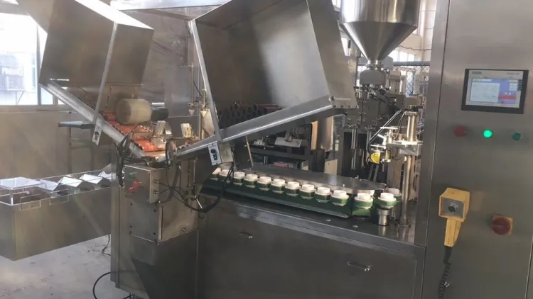 Automatic High Speed Tube Cartoning Machine Cosmetic Toothpaste Carton Box Packing Machine — image 2
