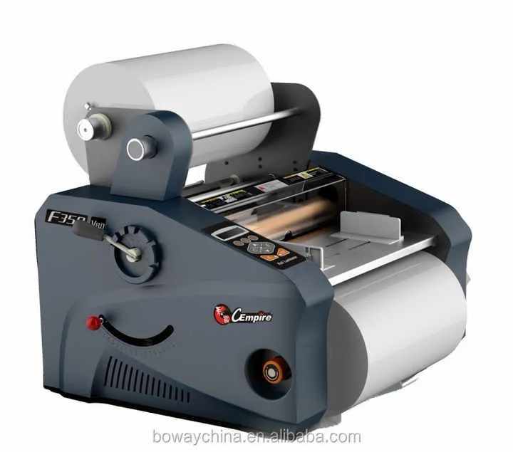 BOWAY F350E Double 220mm Diameter Film Auto Wind Cold Roll Laminator — image 3