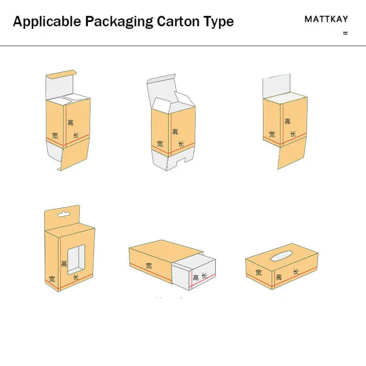 Multi-functional Cartooning Machine Box Folding Machine with PLC Control Automated Packaging Equipment — image 2