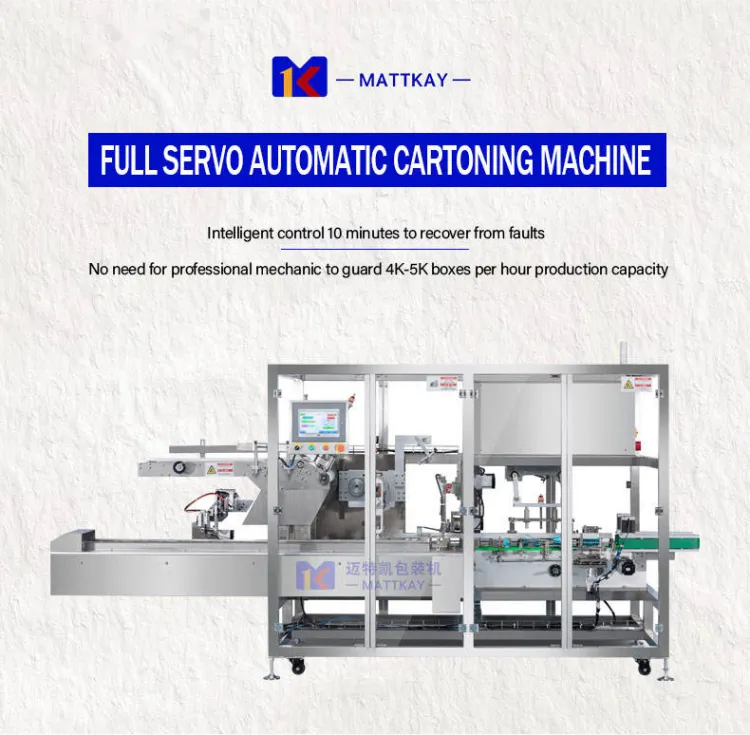 Multi-functional Cartooning Machine Box Folding Machine with PLC Control Automated Packaging Equipment — image 6