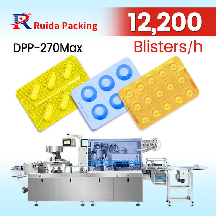 DPP-270Max Alu-PVC Alu-Alu Blister Packaging Machine Camera Inspection Rejection Blister Packing Machine for Tablets Capsules — image 7
