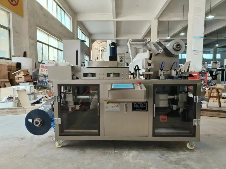 Automatic Alu Alu Aluminum Plastic Tablet Blister Packing Machine Capsule Blister Packaging Machine — image 4