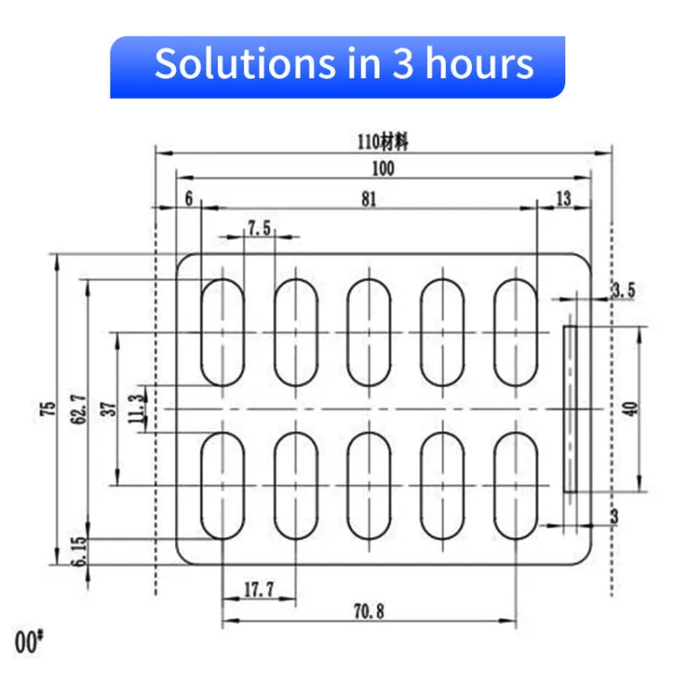 Automatic Alu Alu Aluminum Plastic Tablet Blister Packing Machine Capsule Blister Packaging Machine — image 6