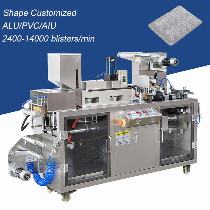 Automatic Alu Alu Aluminum Plastic Tablet Blister Packing Machine Capsule Blister Packaging Machine — image 7