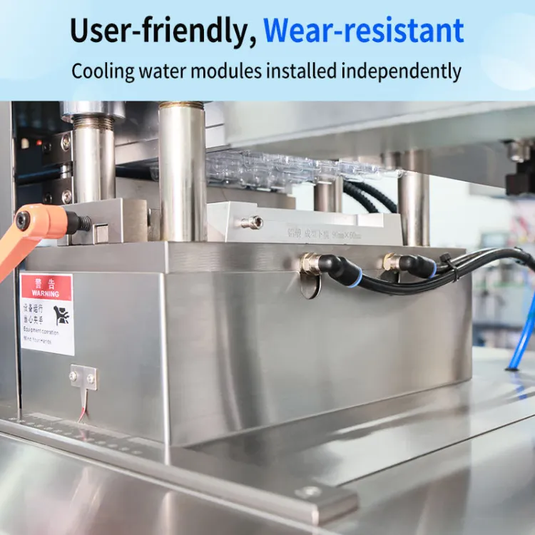 Aluminum Pvc Blister Packing Machine Manufacturer Tablet Pills Blister Machine for Packaging Capsule — image 4