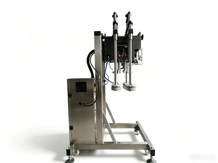 Automatic High Speed Four-Wheel Screw Capping Machine for Plastic Glass Bottle Sealing — image 2