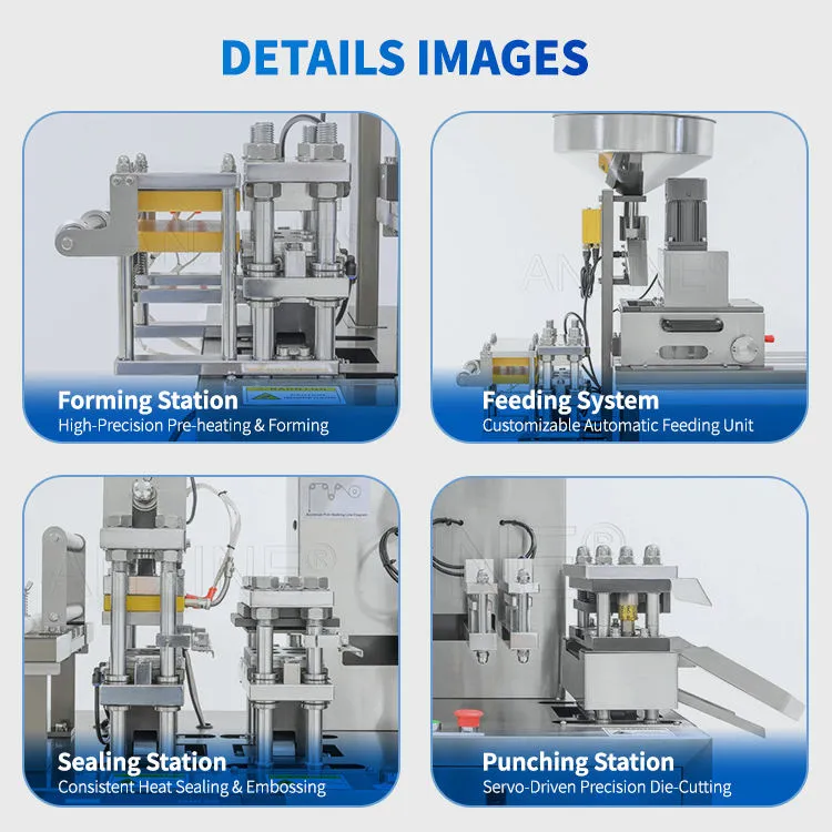 DPP High Speed Fully Automatic Aluminum Plastic Flat Plate Softgel Gelatine Capsule Tablet Blister Packing Machine — image 5