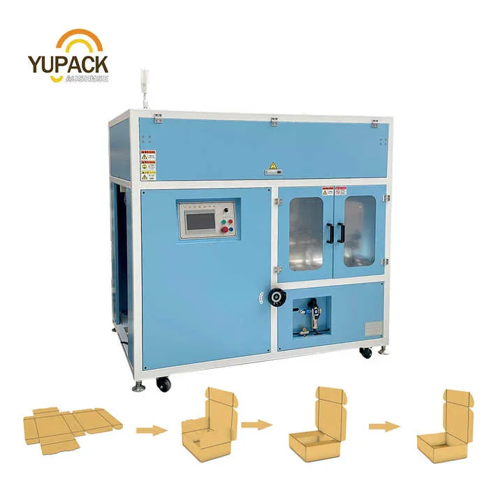 Corrugated Box Folding Carton Forming Machine Auto Case Tray Erector Cardboard Tray Former Machine — image 6
