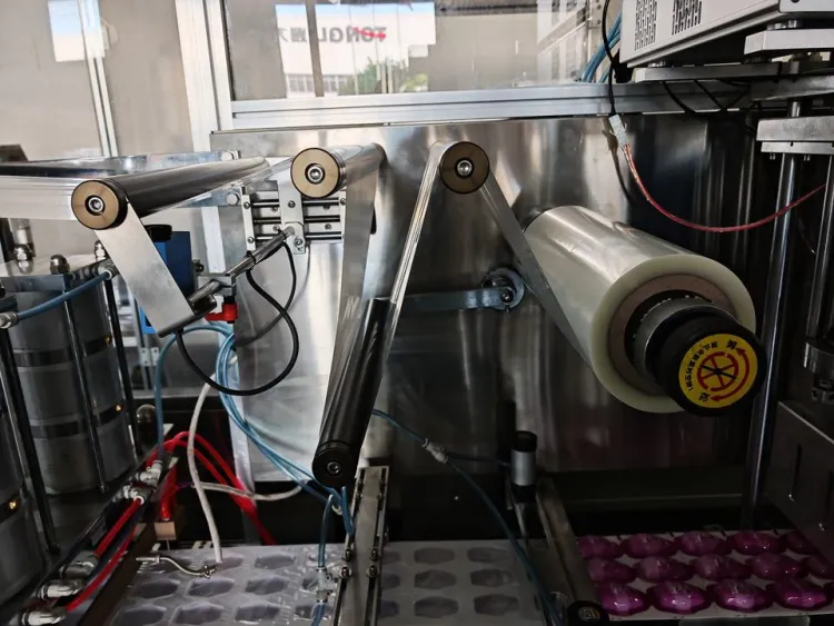 DTOP DPP-420 High Speed Chocolate Egg Packing Machine Surprise Egg Joy Egg Blister Packaging Machine with CE Certificate — image 3