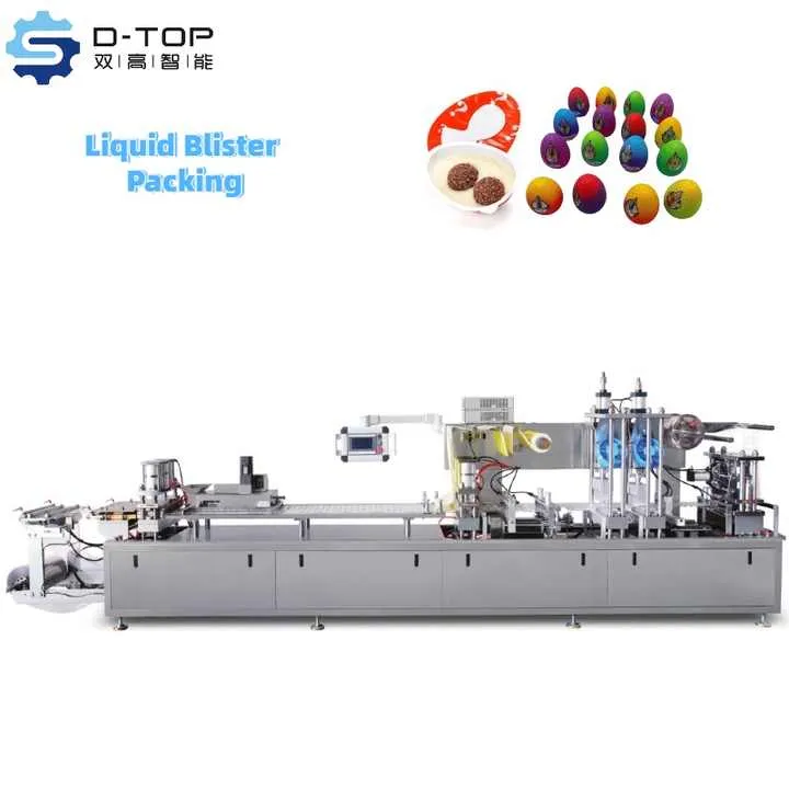 DTOP DPP-420 High Speed Chocolate Egg Packing Machine Surprise Egg Joy Egg Blister Packaging Machine with CE Certificate — image 7