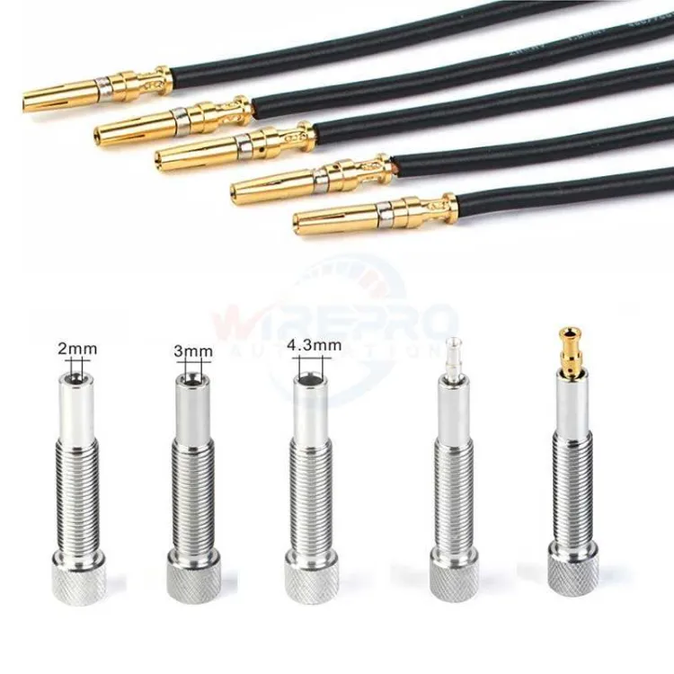 TP-C10 Coaxial Coax Crimping Machine Coax Wire Terminal Crimping Machine — image 5