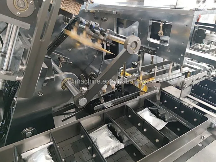 Small Paper Carton Drip Coffee Sachet Tea Bag Box Packing Machine Automatic Cartoning Machine — image 4