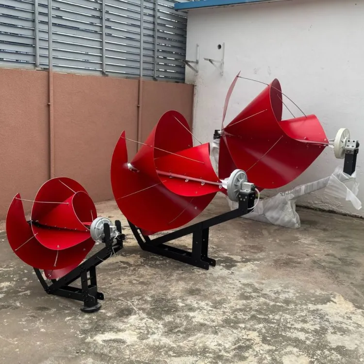 Archimedes-type Wind Turbine Vertical Axis Wind Turbine Generator — image 2