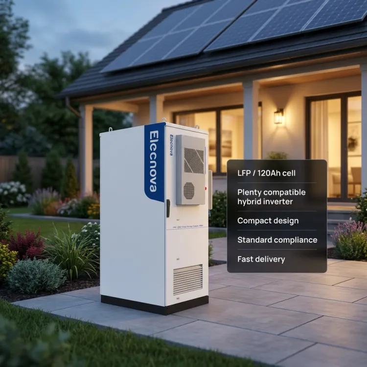Energy Storage Power Air-cooled Hybrid Cabinet PV ESS Battery Storage Solution for Industrial Commercial Solar Projects — image 2