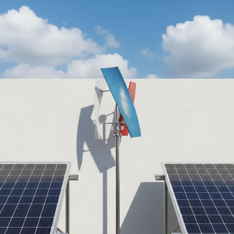Wind Power Generation Equipment Solar Wind Hybrid System Renewable Energy Solution 300W Wind Turbine Generator — image 1