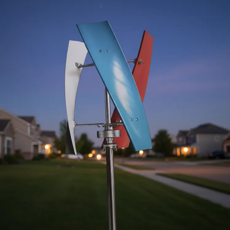 Wind Power Generation Equipment Solar Wind Hybrid System Renewable Energy Solution 300W Wind Turbine Generator — image 3