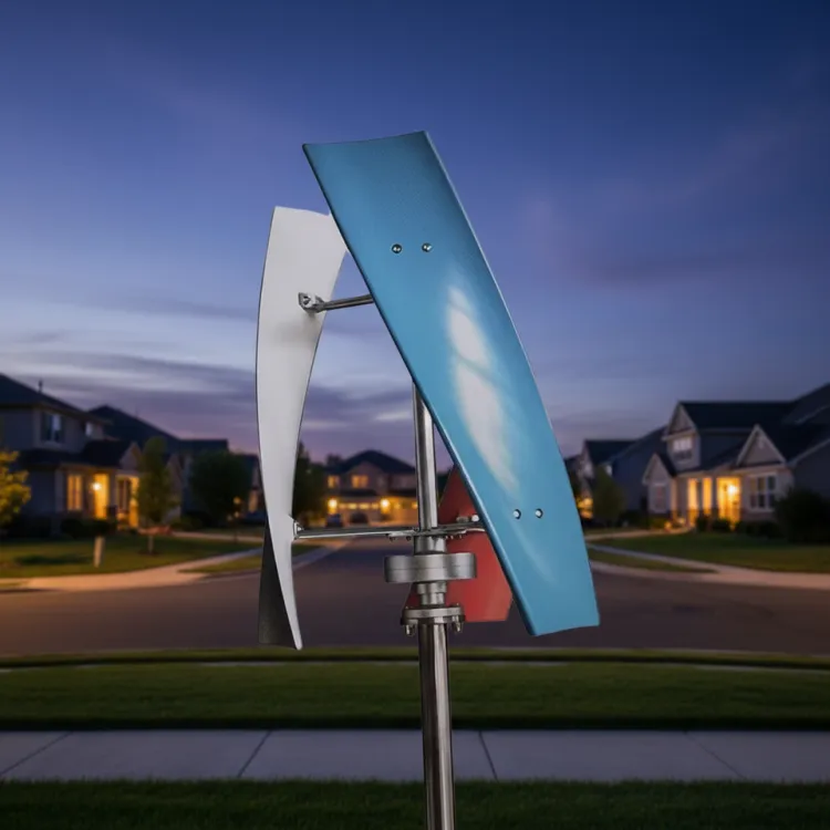 Wind Power Generation Equipment Solar Wind Hybrid System Renewable Energy Solution 300W Wind Turbine Generator — image 4