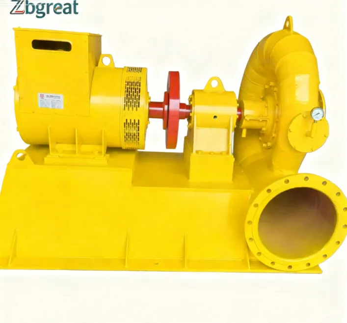 Mini Hydro Generator Hydraulic Micro Turbines Hydropower Plant Hydro Turbine Powered Generator — image 2