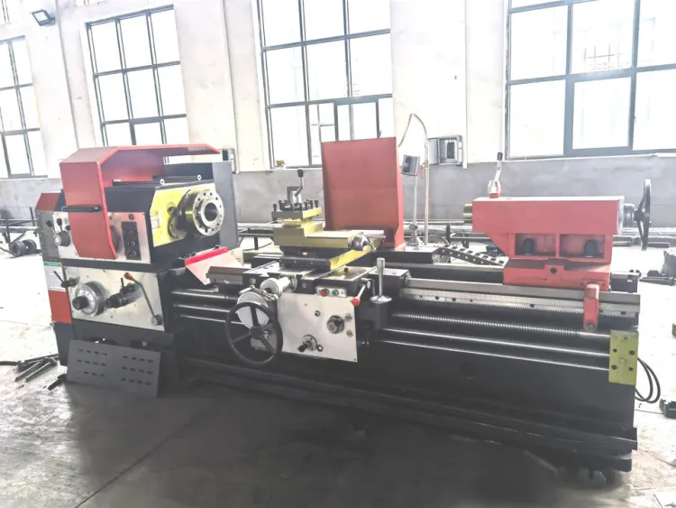 Horizontal Universal Manual Lathe CW6180 High Precision Heavy Duty 4 Tool Stations 380/220V 8000mm Max A2-11 — image 2