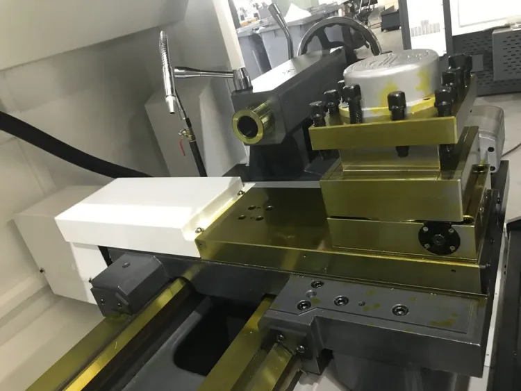 CNC Lathe Machine 4 Axis Dual Spindle Automatic Carving CNC Wood Turning Lathe — image 3