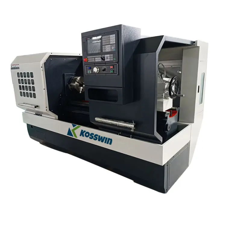High-Accuracy High Precision Long Service Large CNC Lathe Woodworking Machinery Slant Bed CNC Lathe With Automatic — image 1