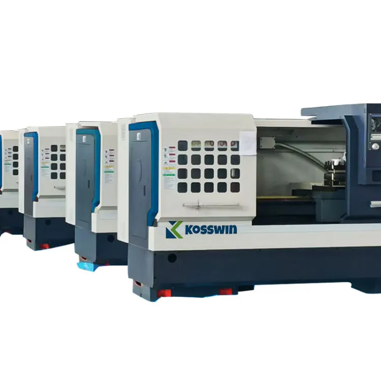 High-Accuracy High Precision Long Service Large CNC Lathe Woodworking Machinery Slant Bed CNC Lathe With Automatic — image 2