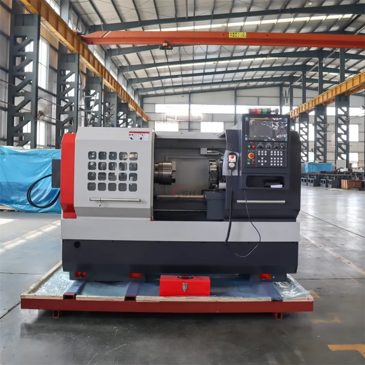 CK6140 Heavy Duty Automatic Horizontal Single Spindle CNC Lathe Milling /GSK/FANUC Control 2-Axis 5000kg Capacity High Precision — image 2