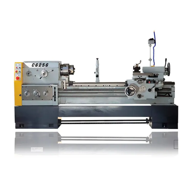 CS6250b Precision Universal Manual Lathe Gap Bed Metal Turning Machine at an — image 3