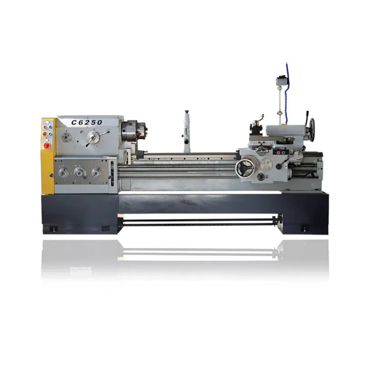 CS6250b Precision Universal Manual Lathe Gap Bed Metal Turning Machine at an — image 5